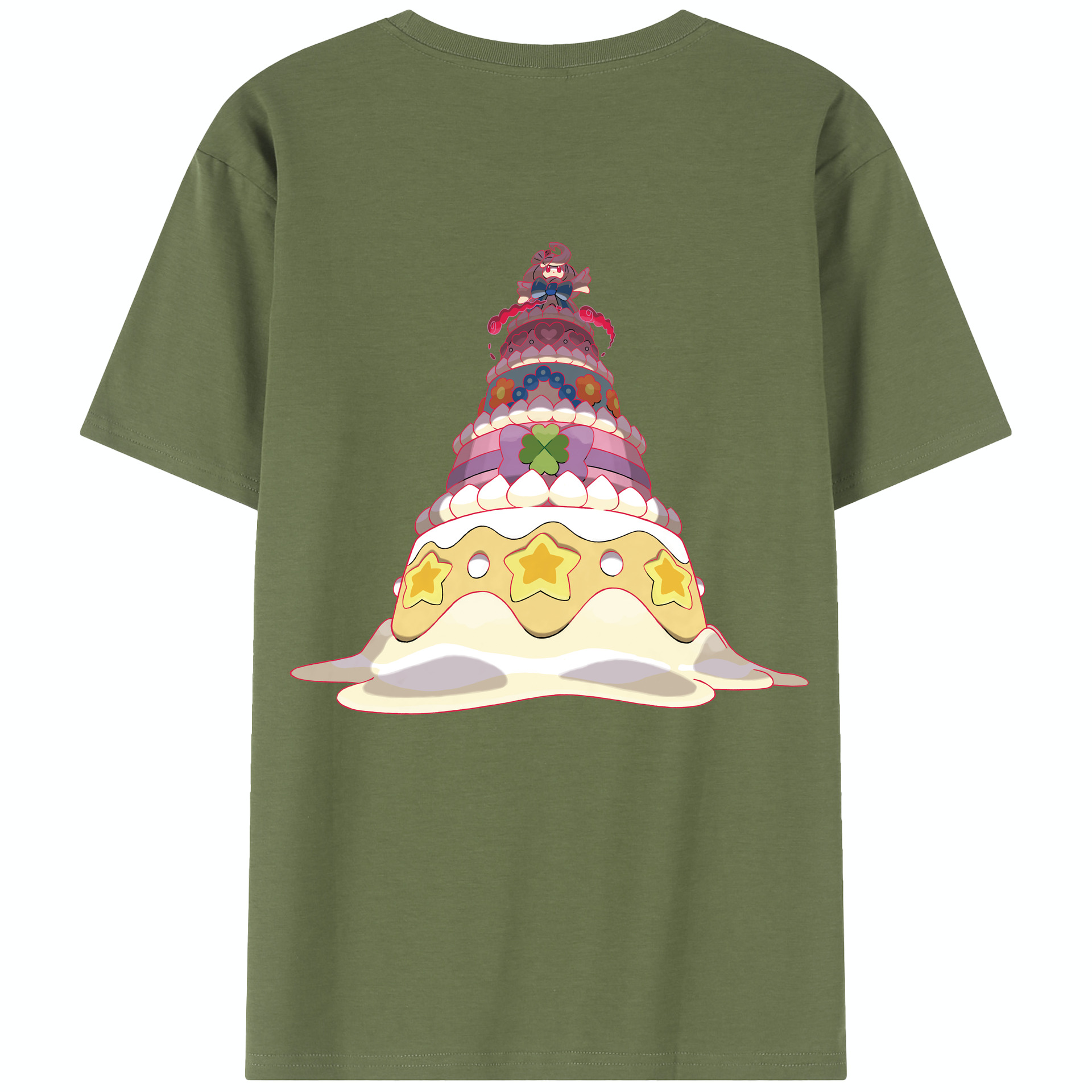 （画像用） ポケットモンスター Pokémon 綿100％半袖Tシャツ（背面プリント）